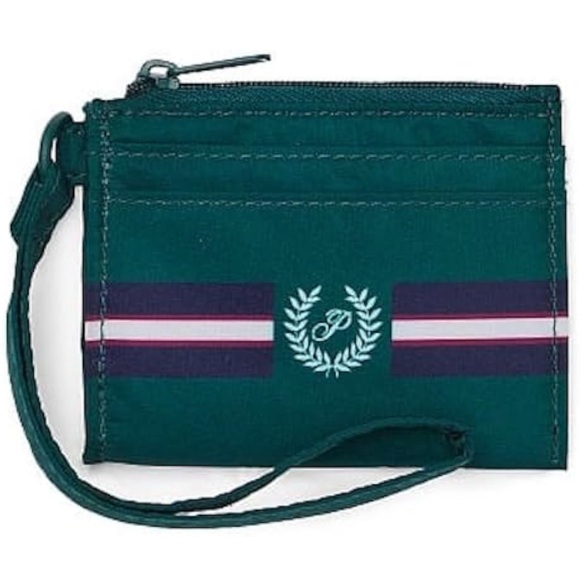 PINK Victoria's Secret Teal Wristlet Wallet - Picture 1 of 1